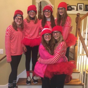 The last year as a parent of a trick-or-treater. I found these Waldos at my house briefly.